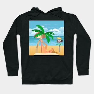 Beach vibe Hoodie